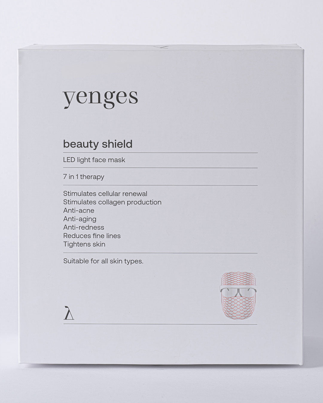 Beauty Shield LED маска за лице със 7 функции | Yenges