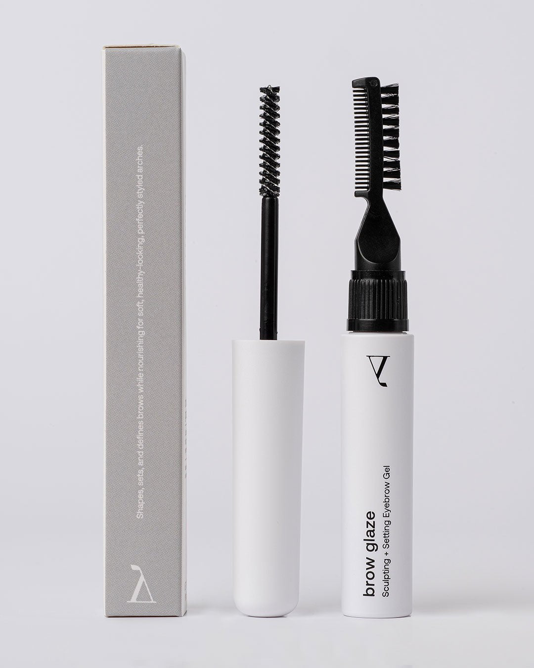 Brow Glaze дълготраен гел за вежди с 3 вида четки | Yenges