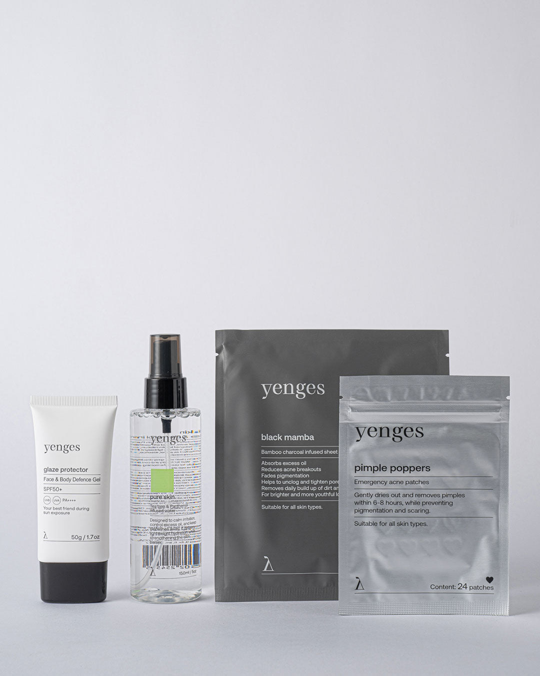 Bye - Bye Acne Collection сет от 4 продукта за акнеична кожа | Yenges