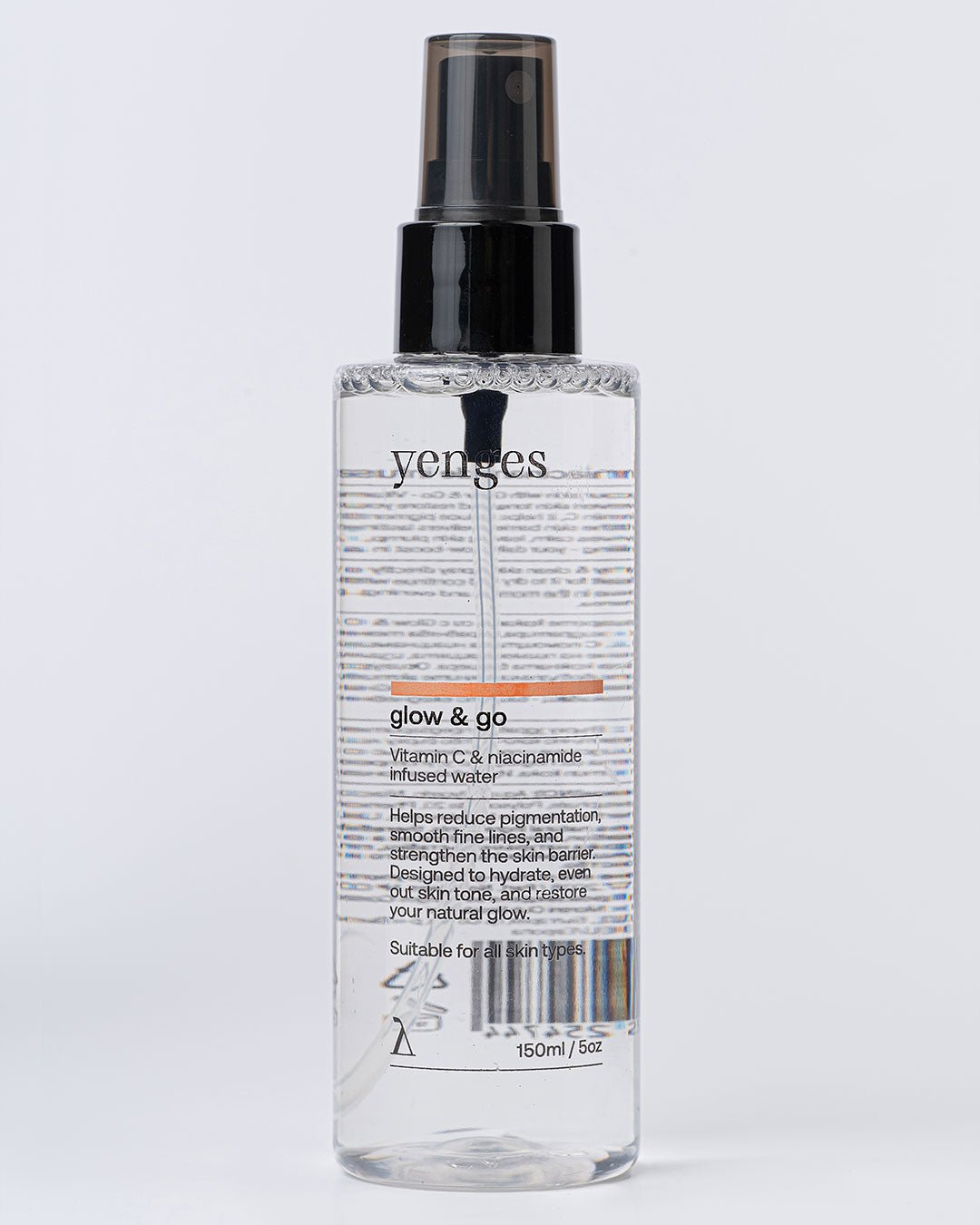 Glow & Go Хидратираща вода с Витамин C | Yenges