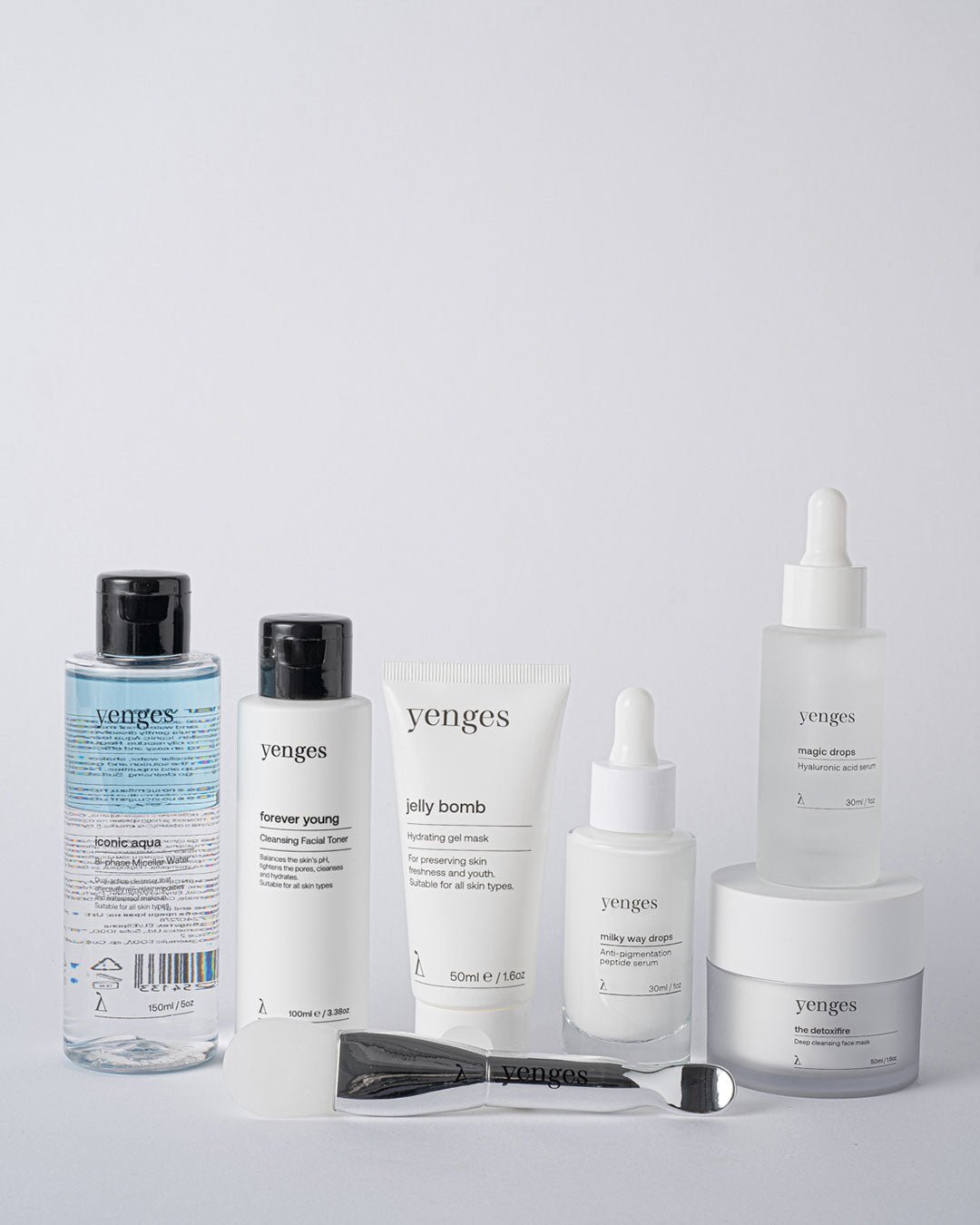 Glowing Skin Collection сет от 7 продукта за лице | Yenges