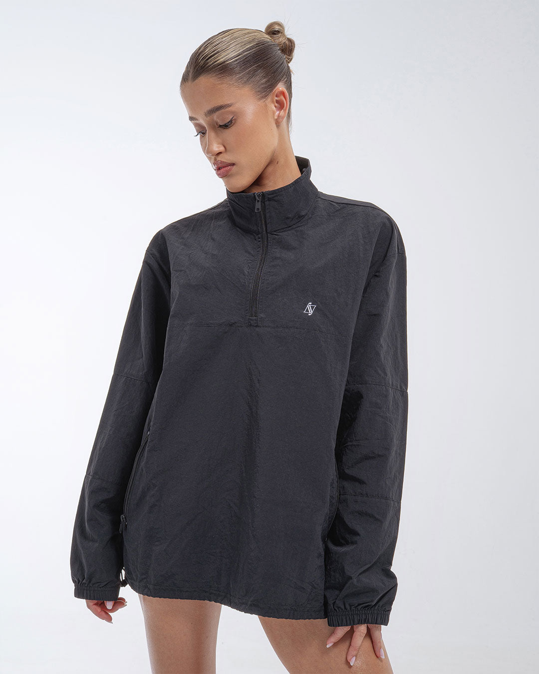 Lola Windbreaker oversize ветровка с цип | Yenges