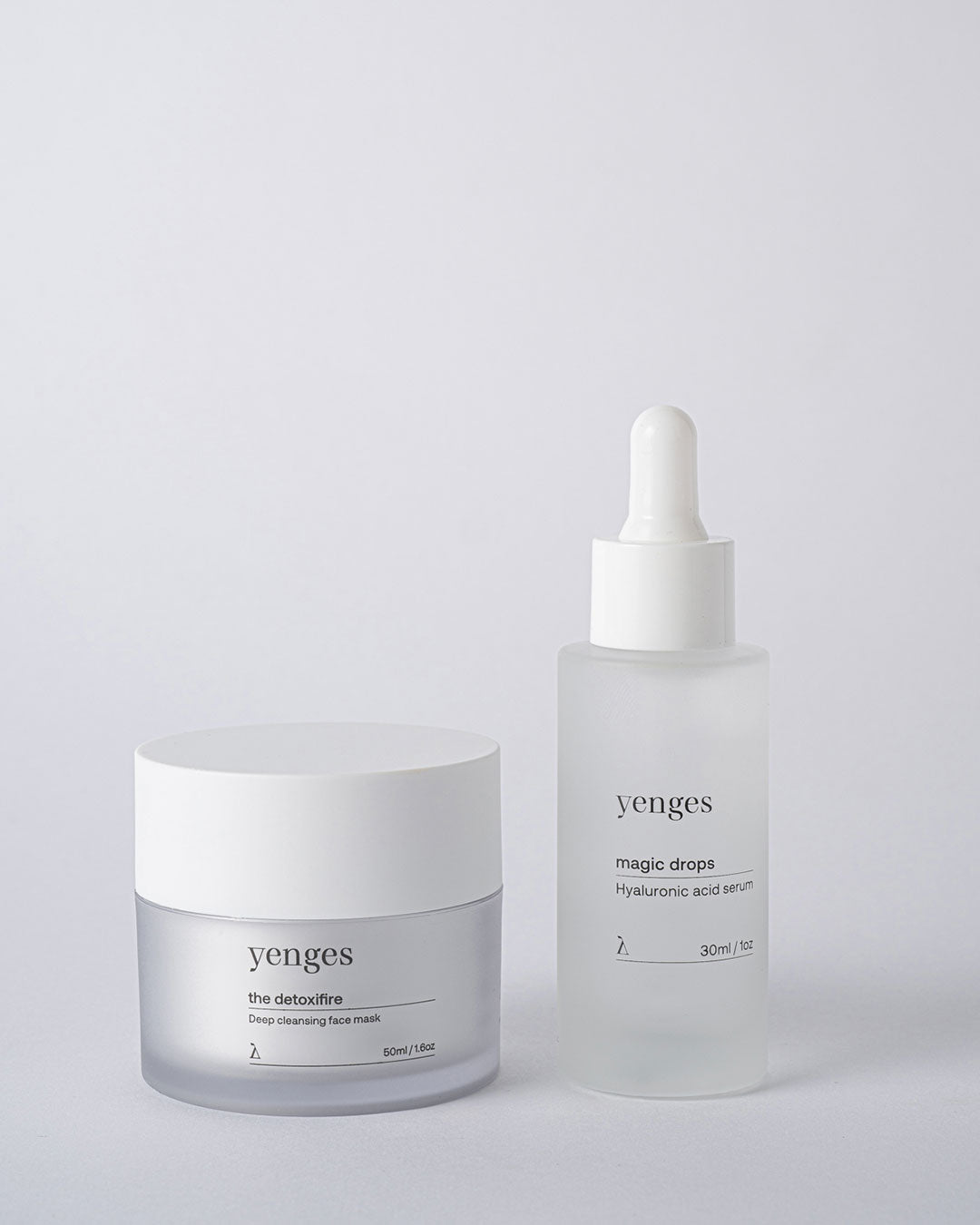 Smoothing Duo сет от детоксикираща маска и серум | Yenges