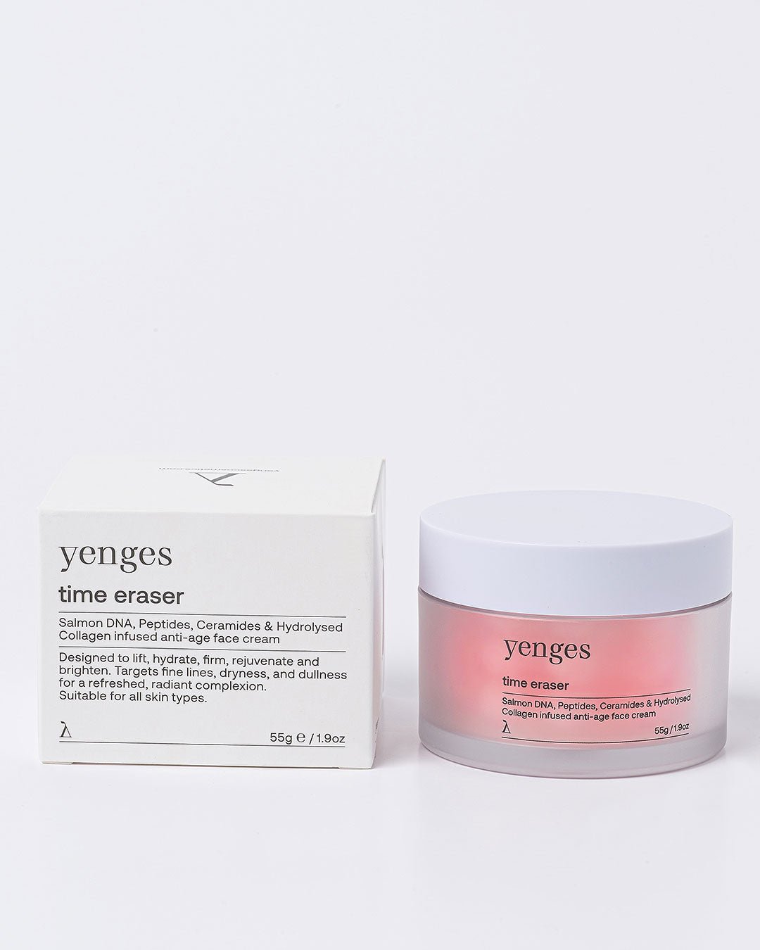 Time Eraser крем за лице с 'botox ефект' с ДНК от сьомга и пептиди | Yenges