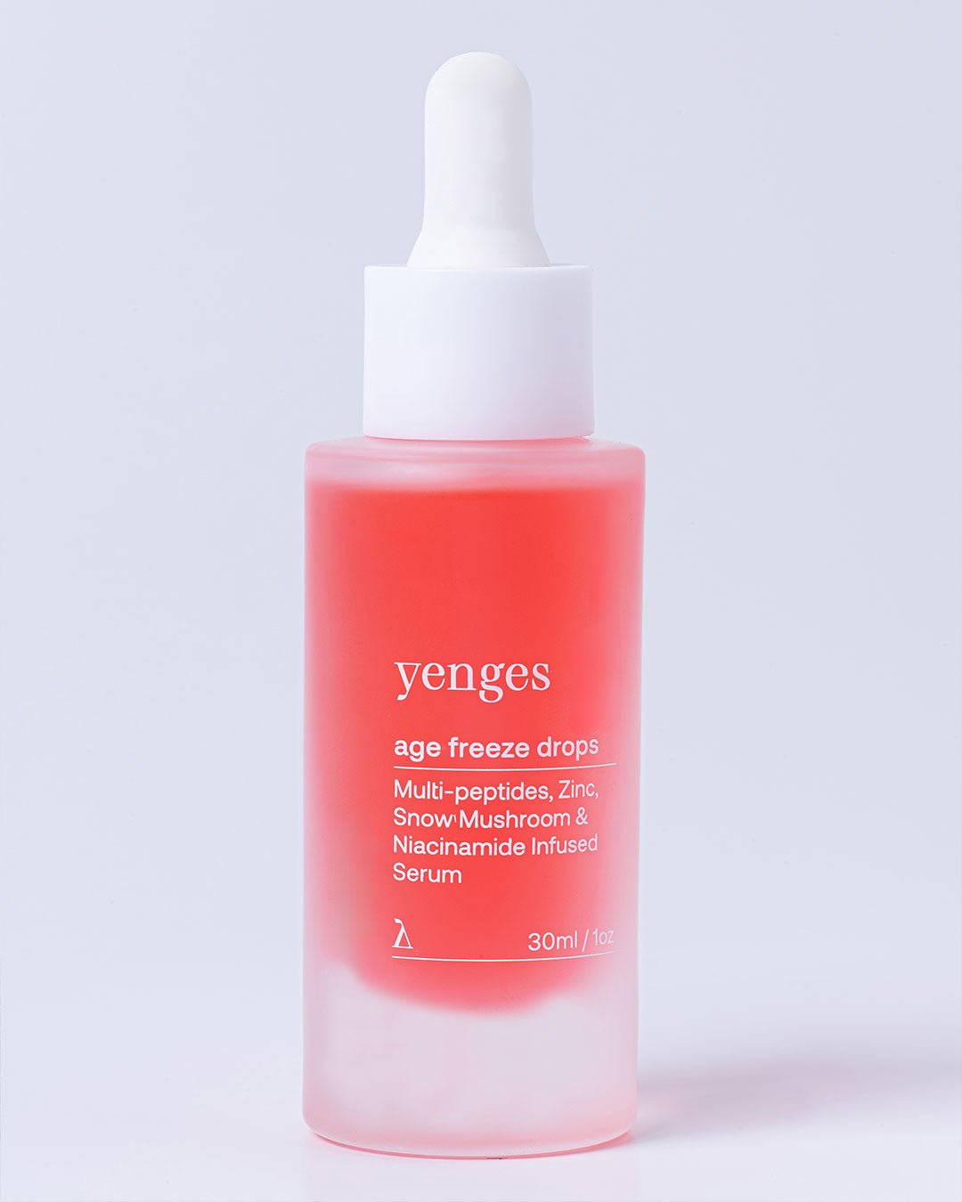 Age Freeze Drops серум за лице с 'Botox' ефект' с пептиди, снежна гъба и цинк | Yenges