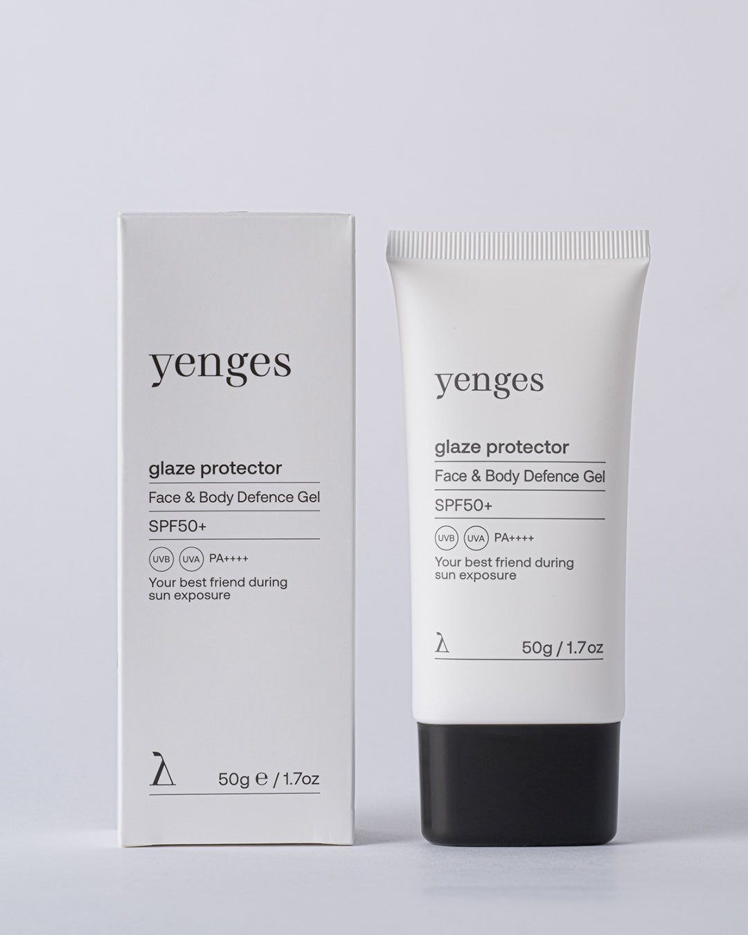 Glaze Protector хидратиращ гел с SPF 50+ | Yenges