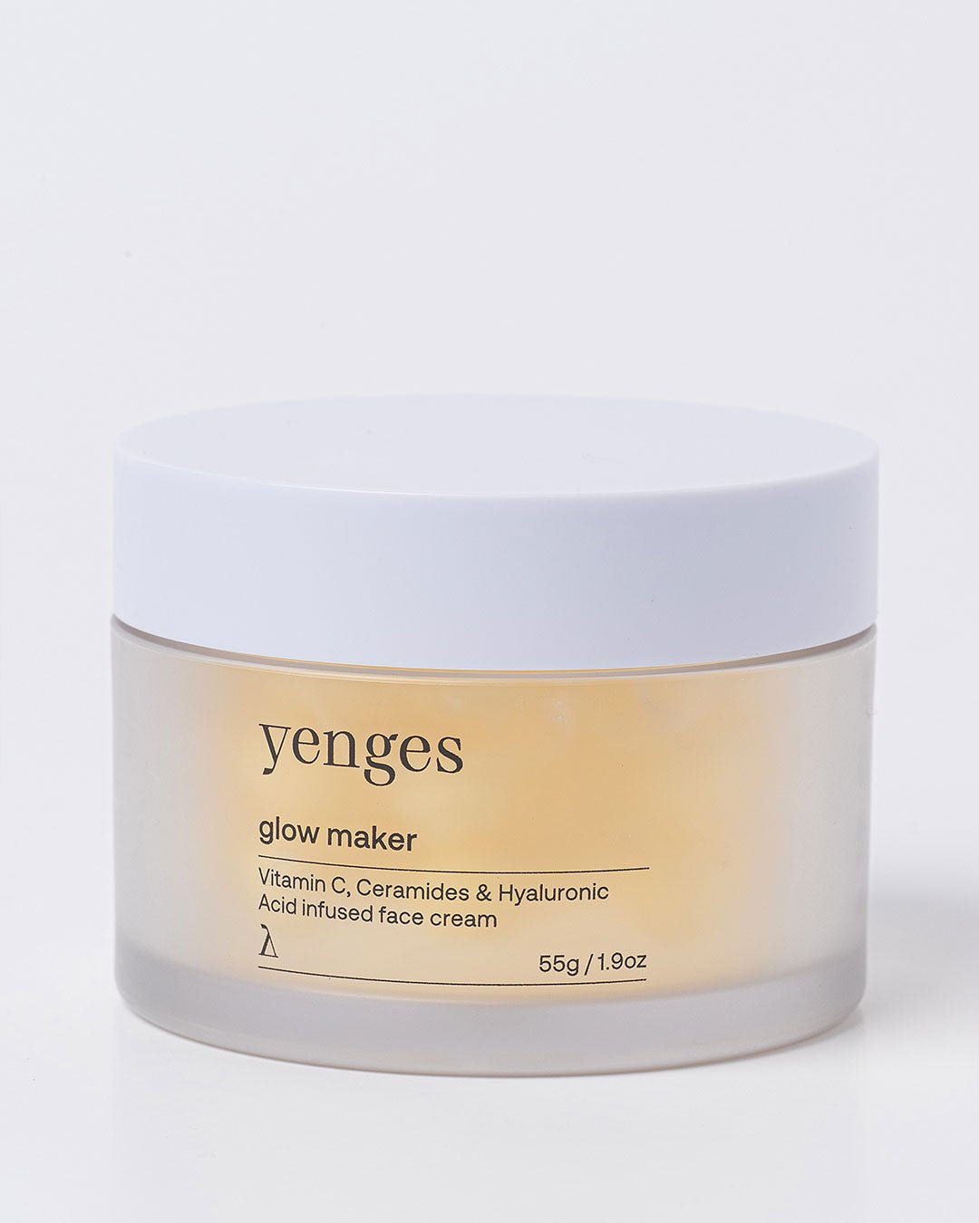 Glow Maker крем за лице против пигментация и тъмни петна с Витамин C, серамиди, хиалуронова киселина и колаген | Yenges