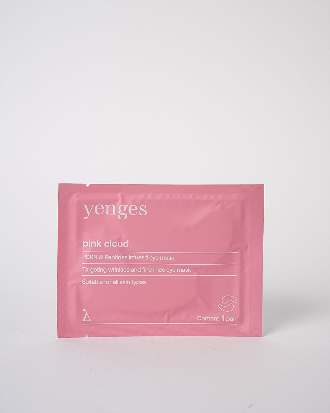 Pink Cloud 3 бр. пачове за очи с ДНК от сьомга и пептиди | Yenges